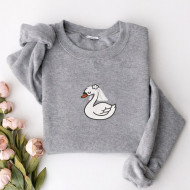 Μπλούζα Bachelorette με Κέντημα -"Κύκνο με Νυφικό Πέπλο"