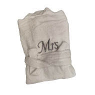 Σετ 2 Μπουρνούζια “Mr" και "Mrs” με Κέντημα