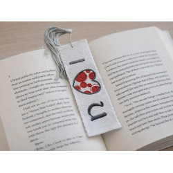 Σελιδοδείκτης με Προσωποποιημένο Κέντημα 