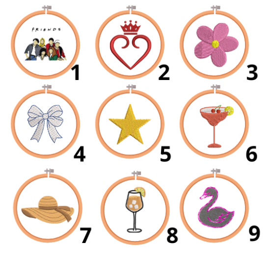 Tote Bag Bachelorette με Κέντημα